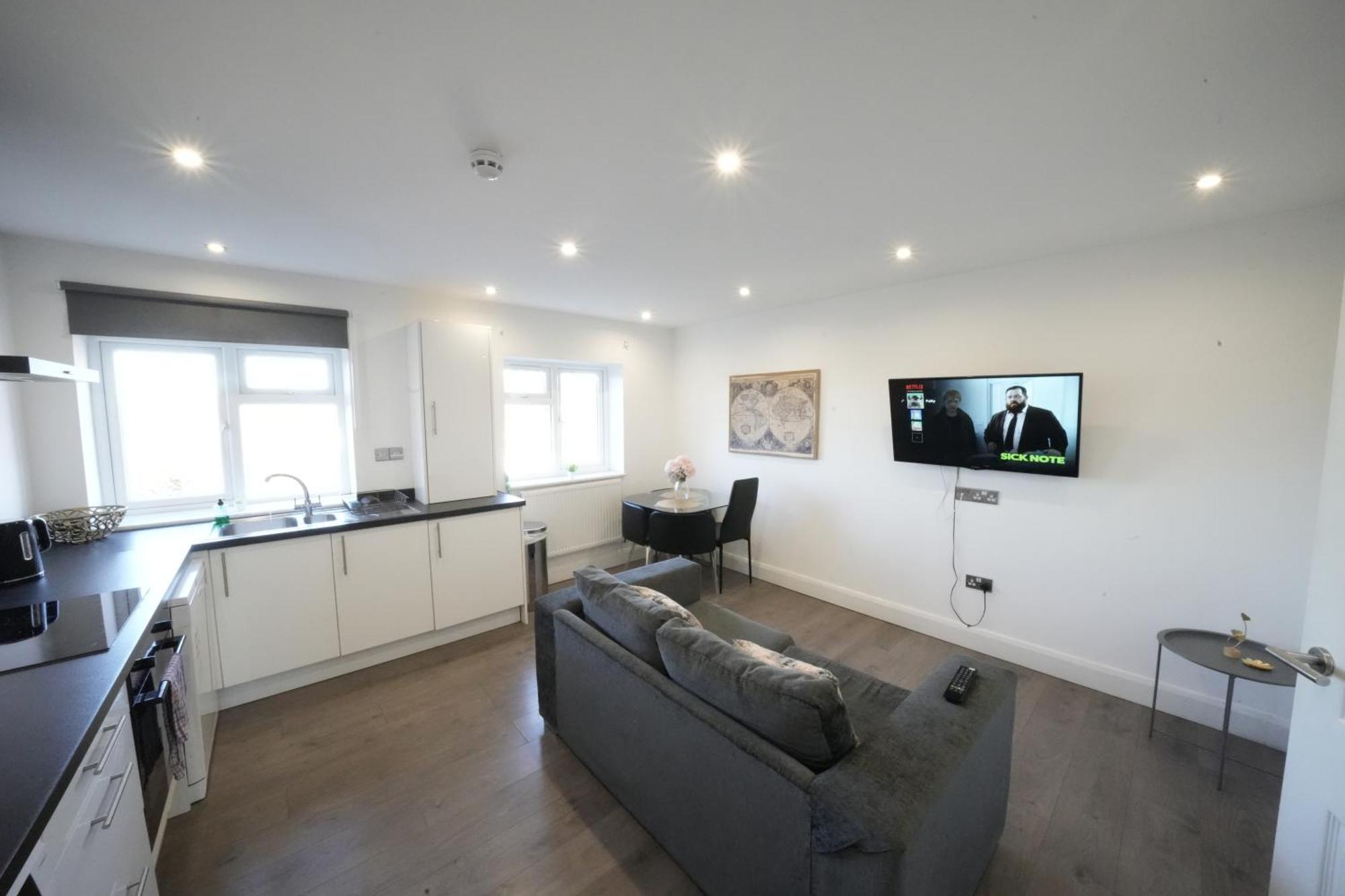 Hatton Apartments: Airport-Adjacent with Free Parking and Underground Access London Exterior photo